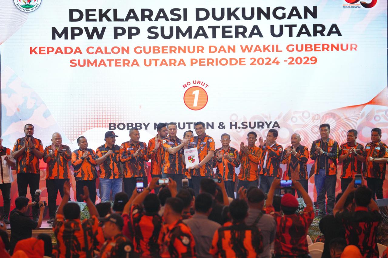 Pemuda Pancasila Sumut Solid Menangkan Bobby-Surya