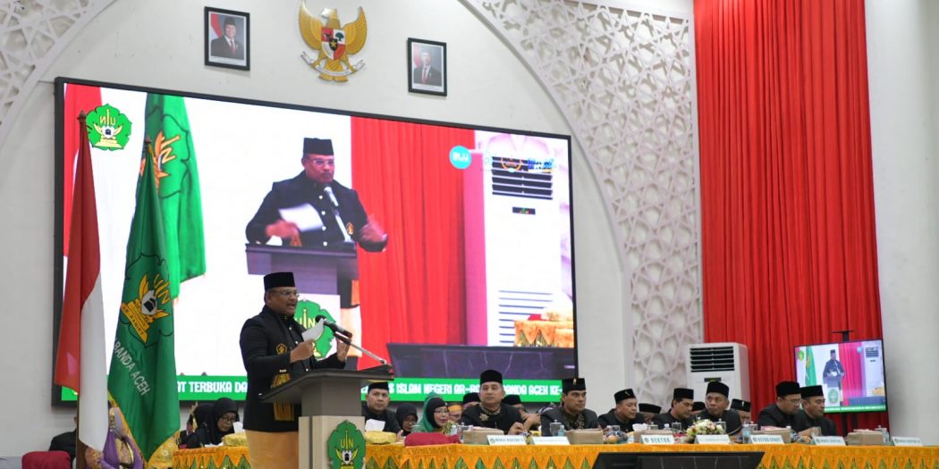 Di Milad Ke-61, Pj Gubernur Dorong UIN Ar-Raniry Jadi Universitas Kelas Dunia