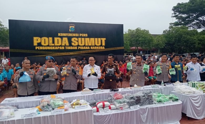 Masyarakat Back-up Polda Sumut Terus Tindak Pelaku Pidana Narkoba