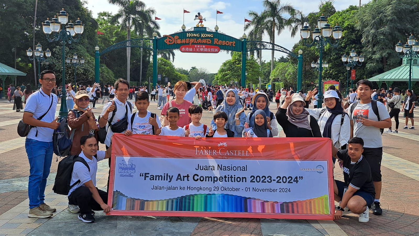 5 Siswa Terbang Ke Hongkong Melalui Kreasi Craft & Goresan Warna