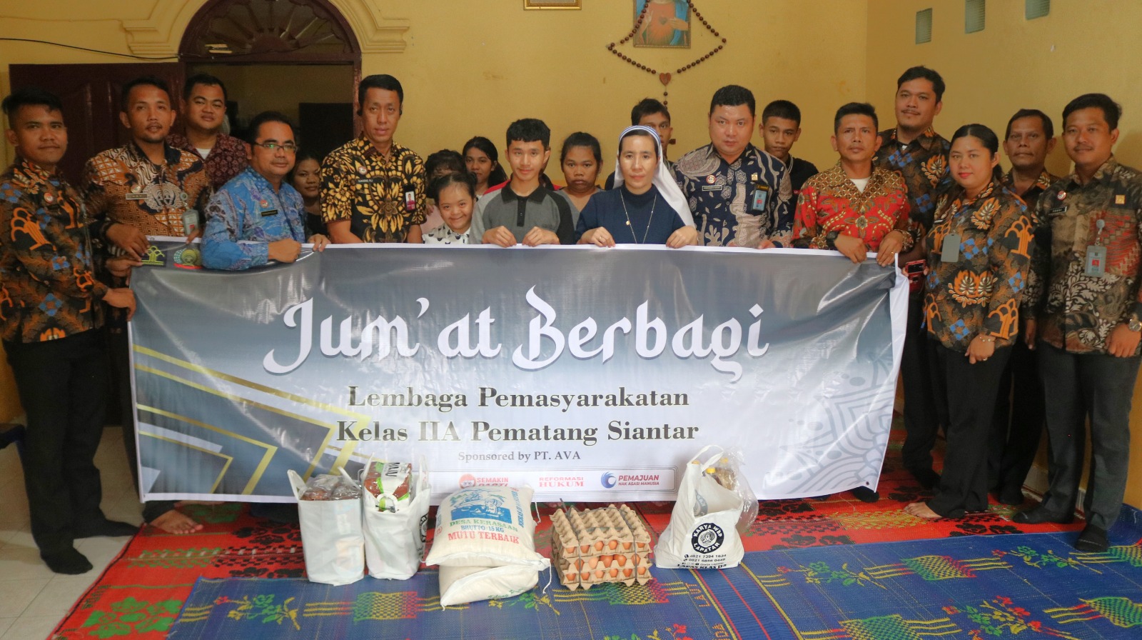 Program Jumat Berbagi Lapas Kelas IIA P. Siantar
