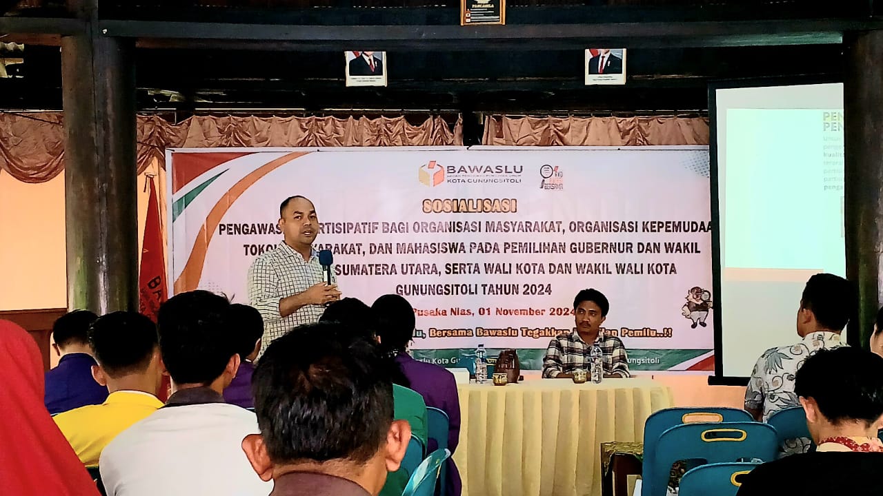 Pengawasan Partisipatif Masyarakat Pada Pilkada 2024 Di Kota Gunungsitoli Meningkat