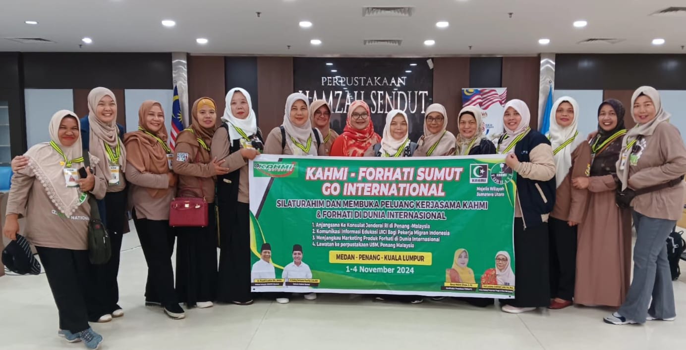 Perpustakaan Hamzah Sendut USM Malaysia Sambut Hangat Lawatan Pengurus Forhati Sumut