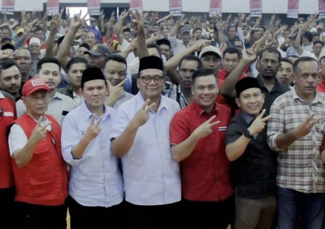 Cawabup Pidie Alzaizi Bersama 2.500 KPA Hadiri Acara Silaturahmi Dan Konsolidasi