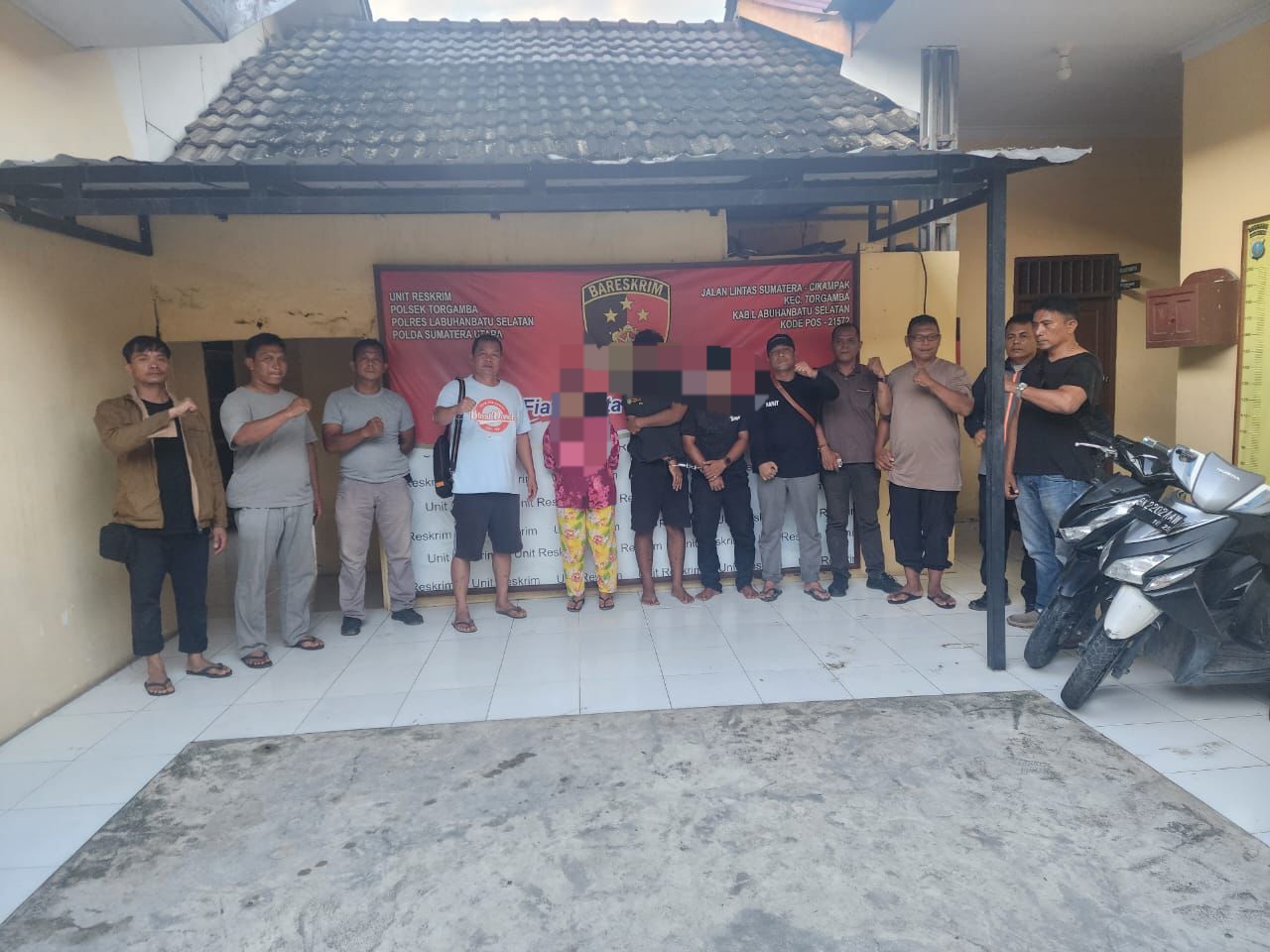 IRT Diduga Bandar Sabu Di Torgamba Diringkus Polisi