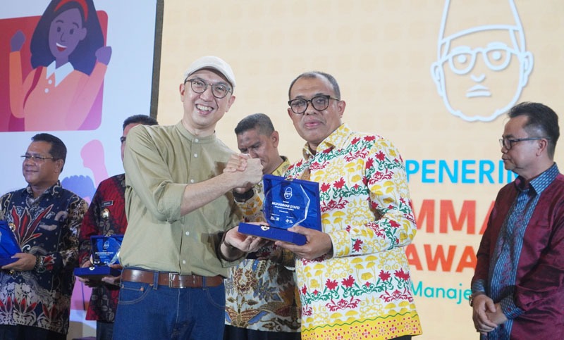 Berhasil Majukan Ekosistem Pendidikan, Pj Bupati Langkat Raih Penghargaan