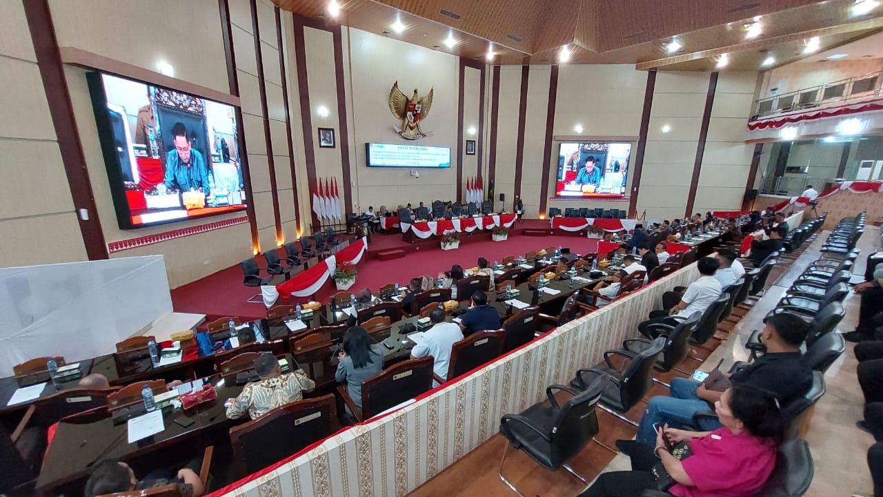 Paripurna Perdana, DPRD Medan Umumkan Fraksi Dan Susunan Komposisi Personalia