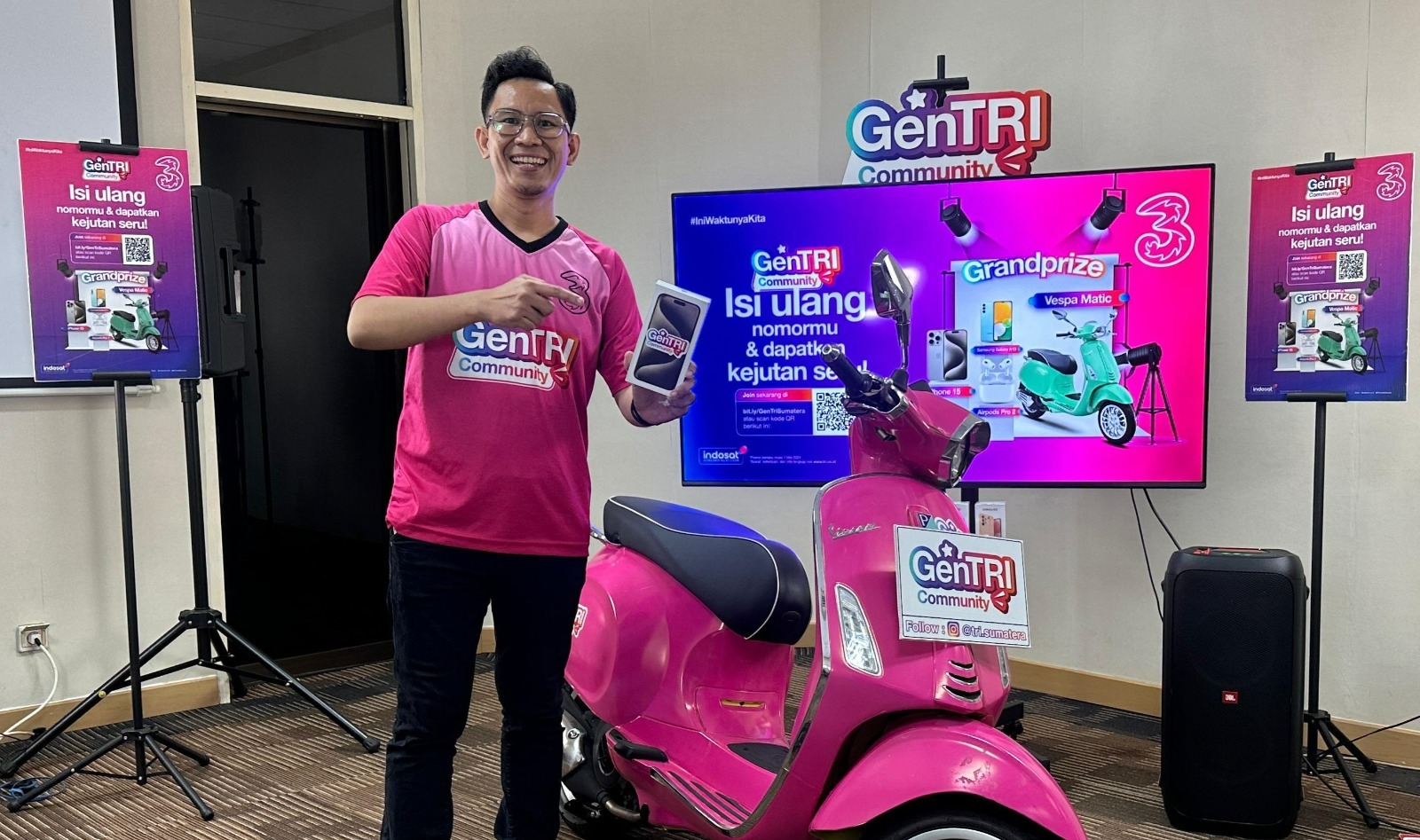 Perkuat Komunitas Pelanggan, Tri Apresiasi Gen Z Lewat Program Gen Tri Community