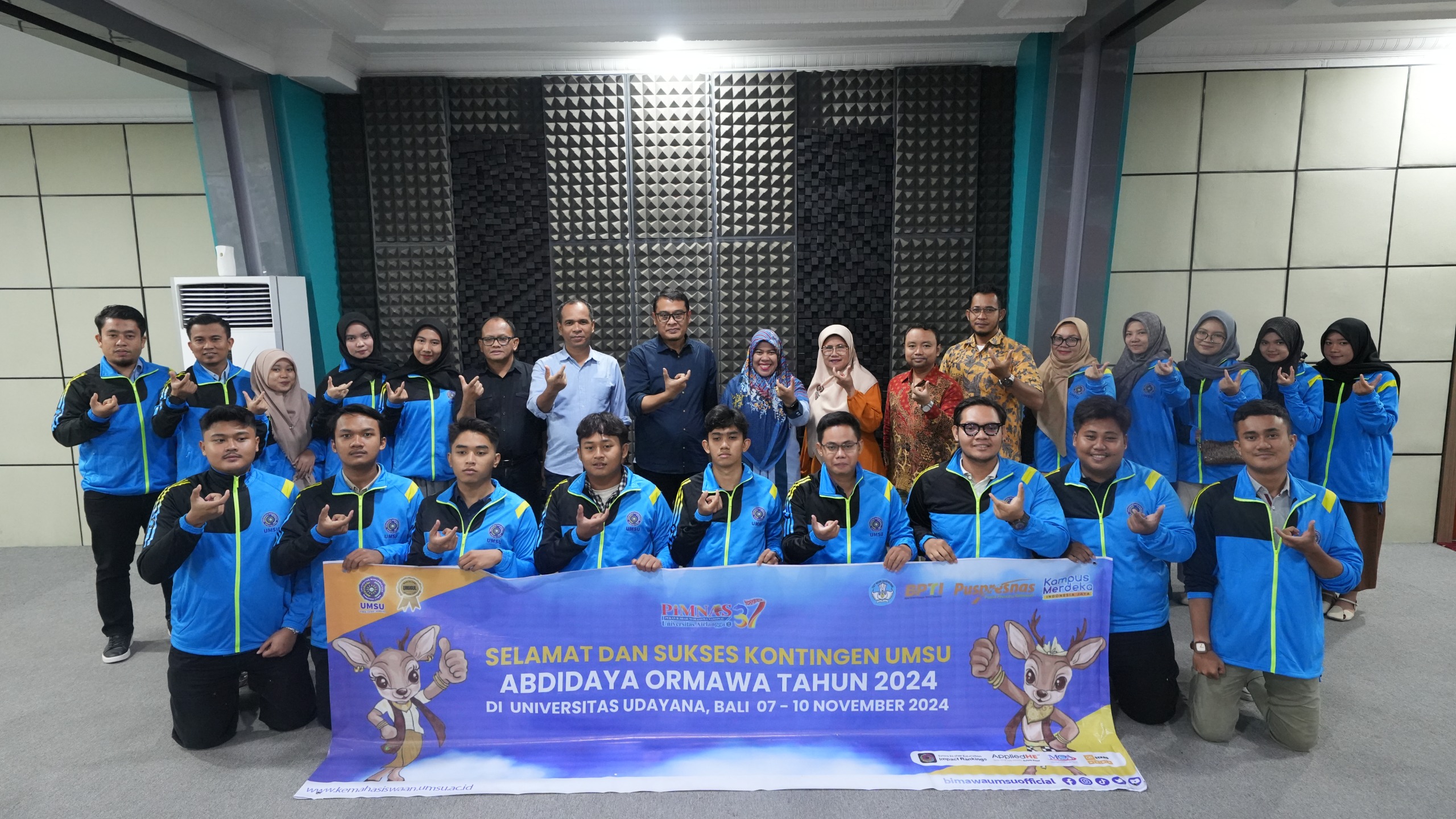 UMSU Kirim 4 Tim PPK Ormawa Ke Bali Ikuti Abdidaya 2024