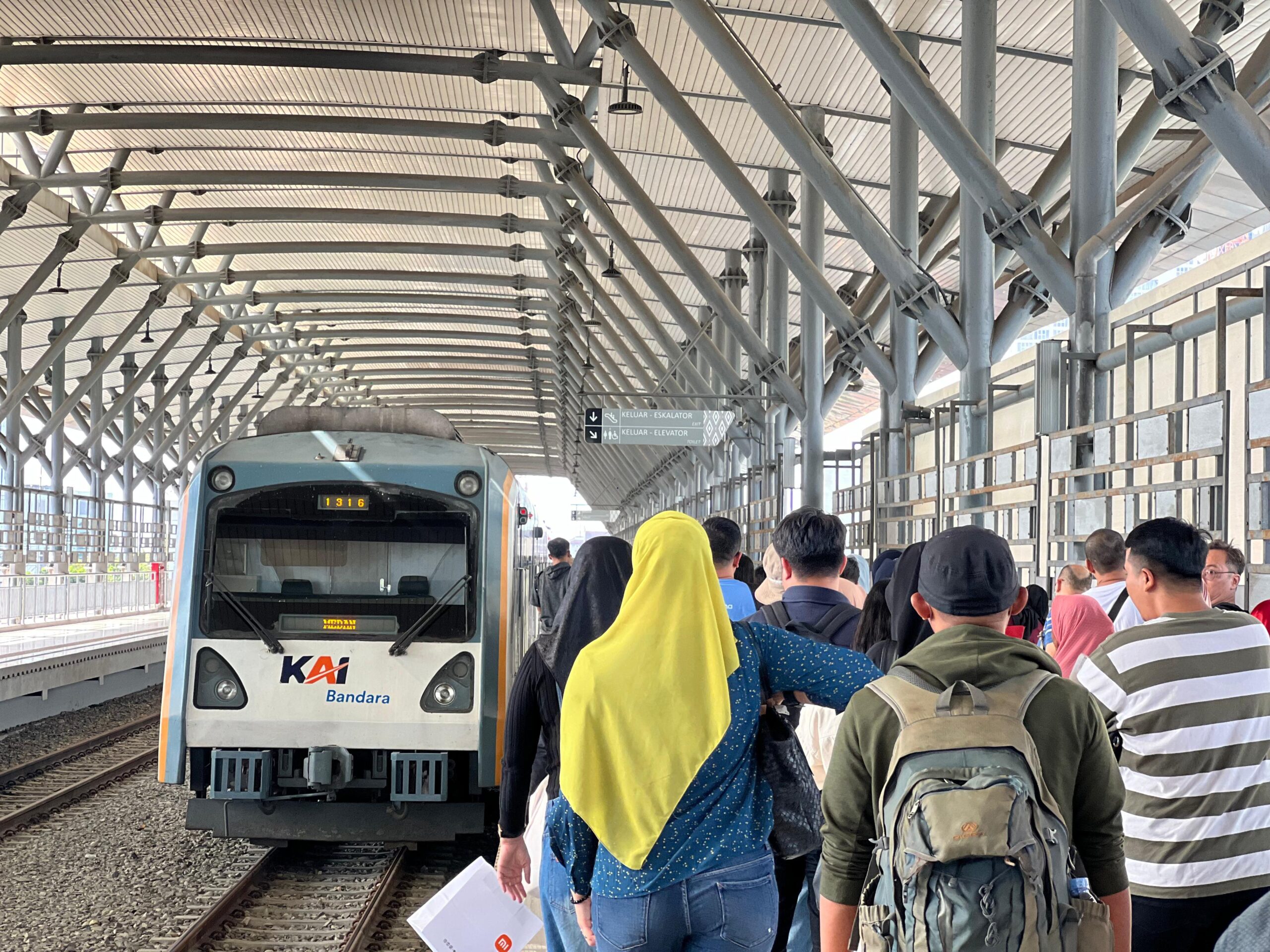 Volume Penumpang KA Bandara Di Medan Bulan Oktober Meningkat 4,7%