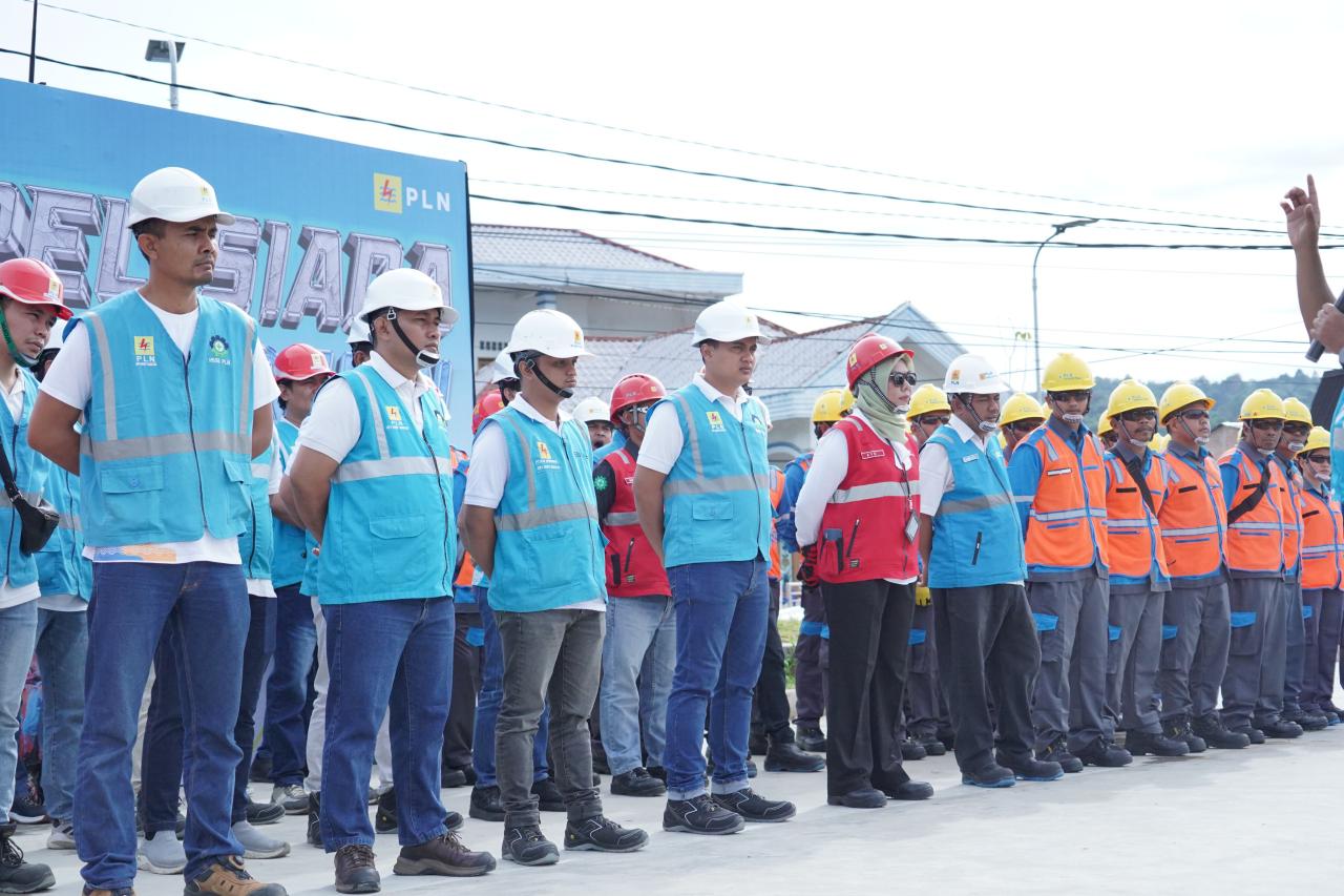 Siap Sukseskan Aquabike World Championship, PLN Gelar Apel Siaga Kelistrikan