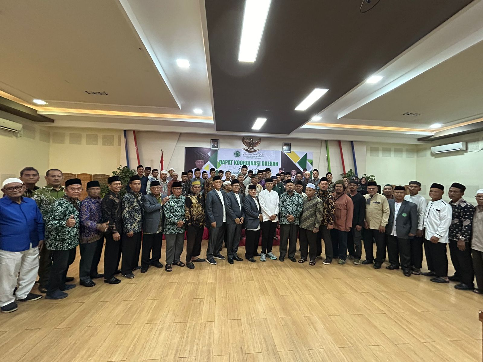 Pj Wali Kota Hadiri Rakorda MUI Se-Kecamatan Kota Tebingtinggi