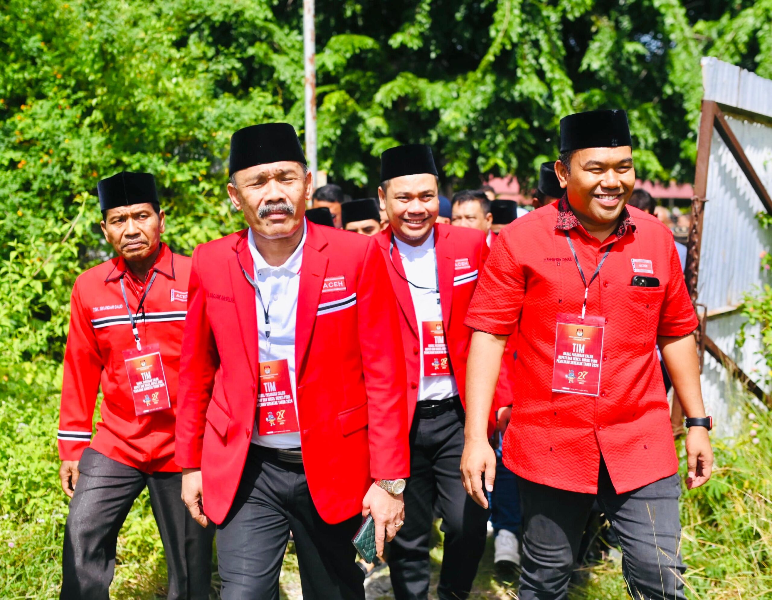 Besok, Tim Pemenangan Sarjani-Alzaizi Apel Siaga Tapuga Pidie