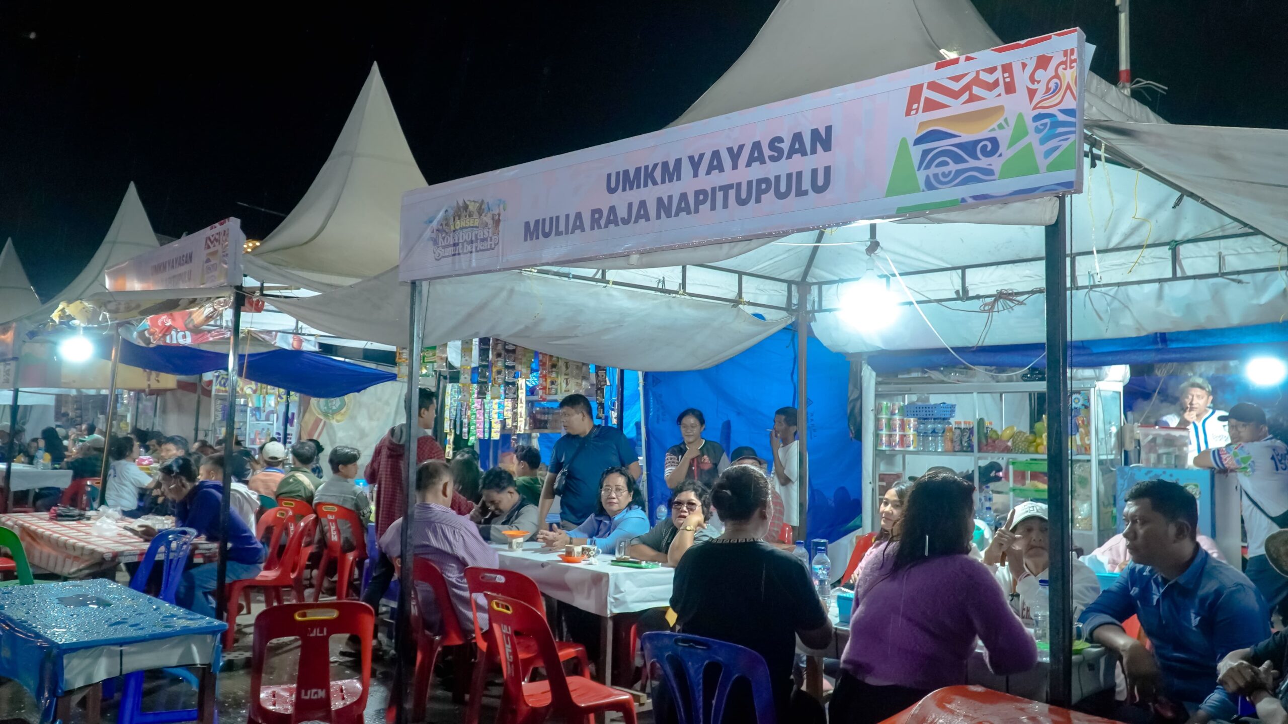 Ratusan UMKM Meriahkan Kampanye Akbar Bobby Nasution-Surya Di Toba