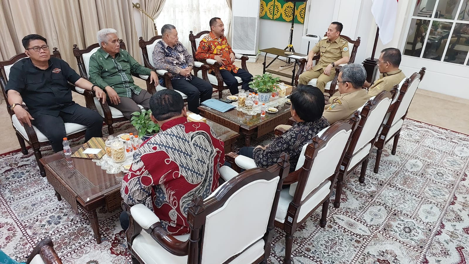 Terima Pengurus SPS, Pj Gubsu : Pers Berperan Penting Wujudkan Harmoni Di Sumut
