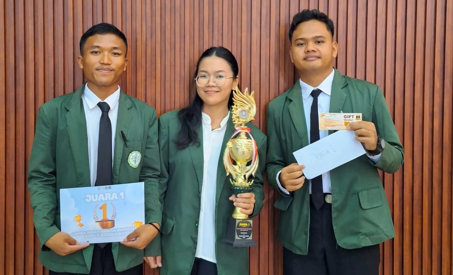 Mahasiswa Polbangtan Kementan Raih Juara 1 Lomba Debat Bahasa Indonesia Tingkat Nasional