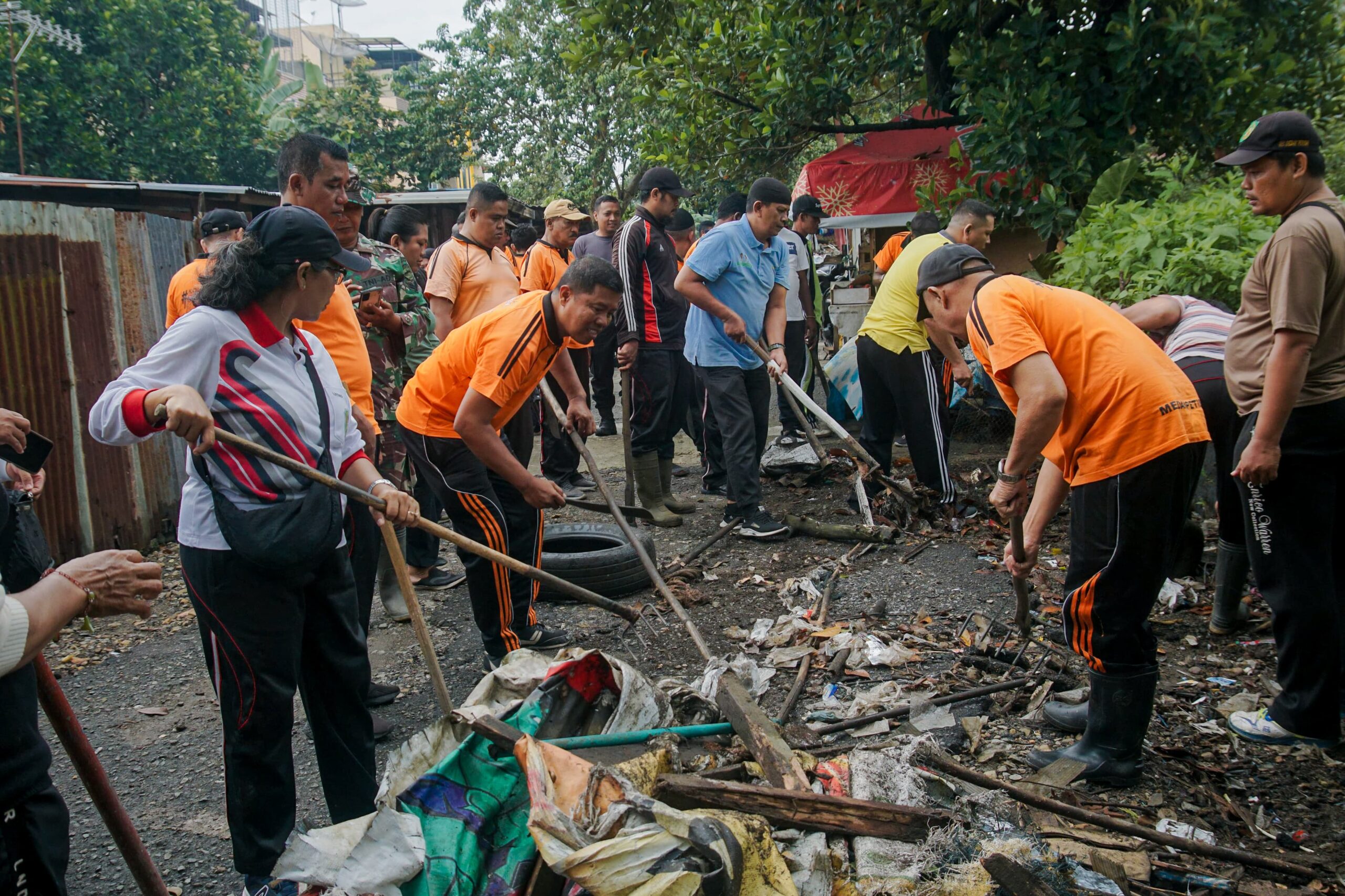Pemko Medan Apresiasi Aksi Bersih Sungai Yang Diinisiasi Polrestabes Medan