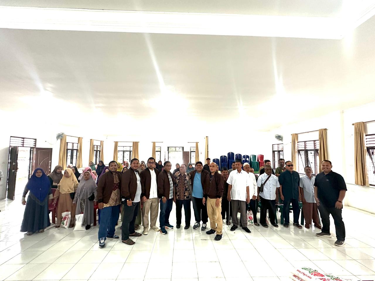 Pujakesuma Kota Medan Berikan Bantuan Sosial Kepada Pertuni Sumut