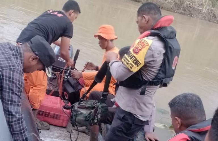 Tim Gabungan Cari Korban Tenggelam Di Sungai Peureulak
