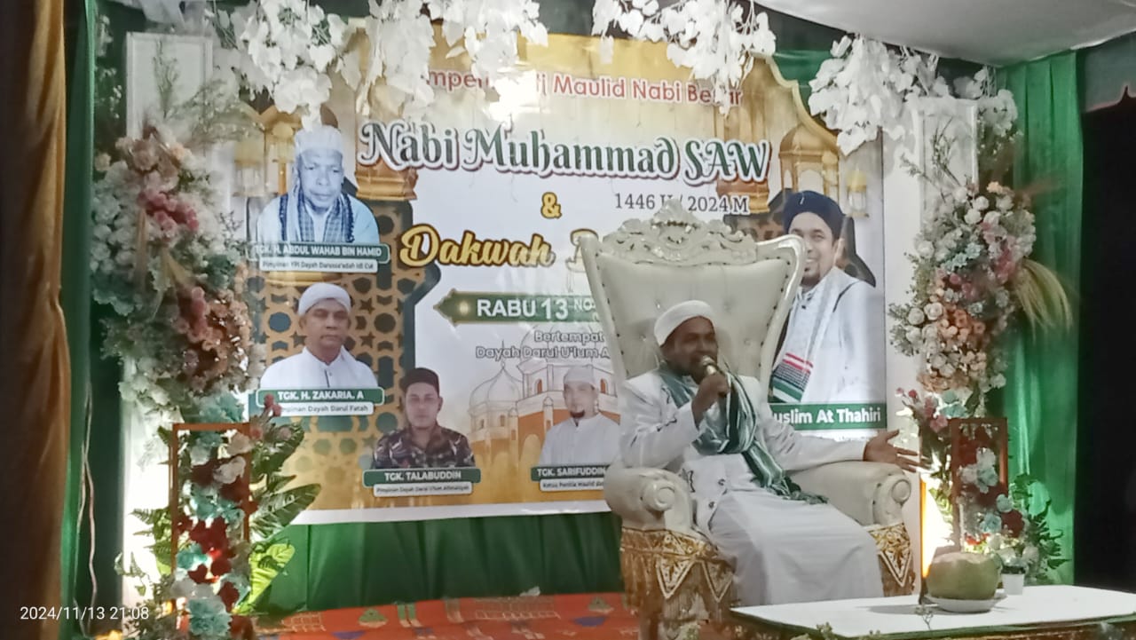 Dayah Darul Ulum Al Fatahiah Sp Tanjong Peringati Maulid
