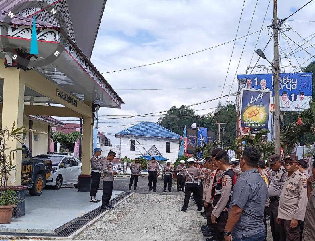 100 Personel Polres Simalungun Amankan Event Internasional Aquabike Toba 2024 Di Parapat