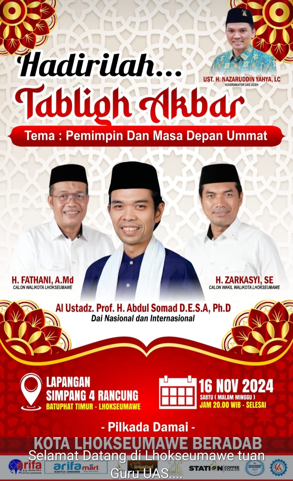 H Fathani Dan H Zarkasyi (FAZAR): Kami Punya Hubungan Dekat Dengan UAS