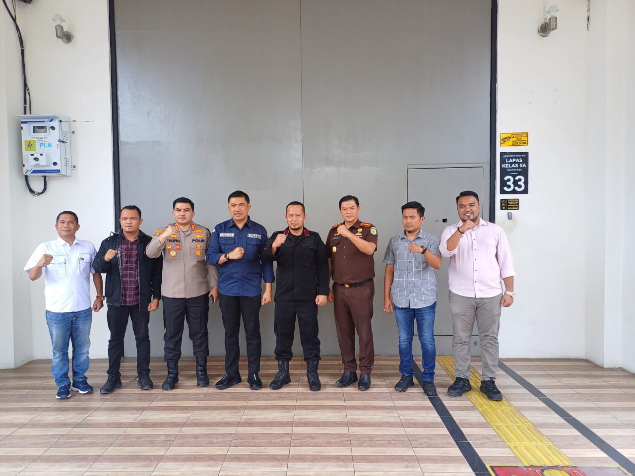 Pj Bupati Batubara, Forkopimda Dan KPU Kunjungi Lapas Labuhanruku