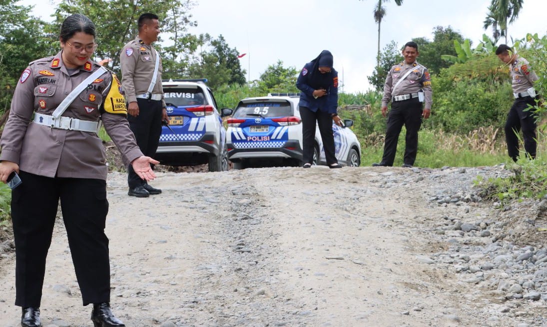 Kesiapan Operasi Lilin Toba, Sat lantas Polres P.Siantar Survei Jalur Alternatif