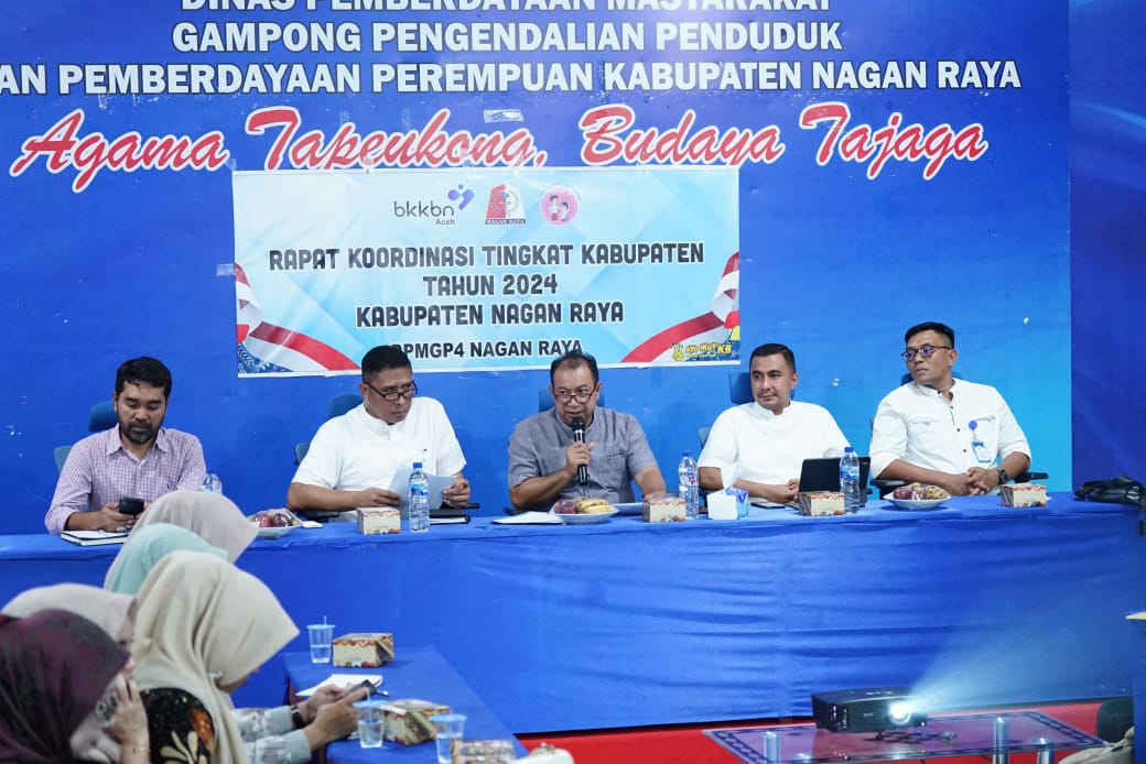 DPMGP4 Rakor Percepatan Penurunan Stunting Di Nagan Raya