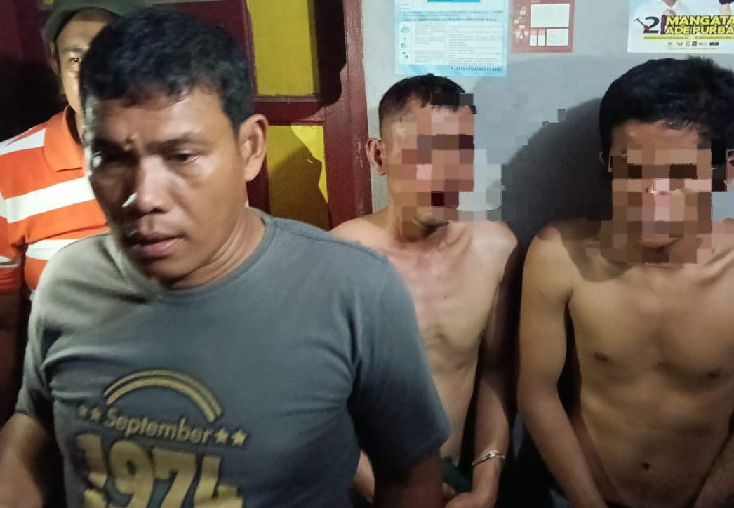 Polsek Sianțar Marihat Amankan 2 Pencuri Dari Amukan Warga