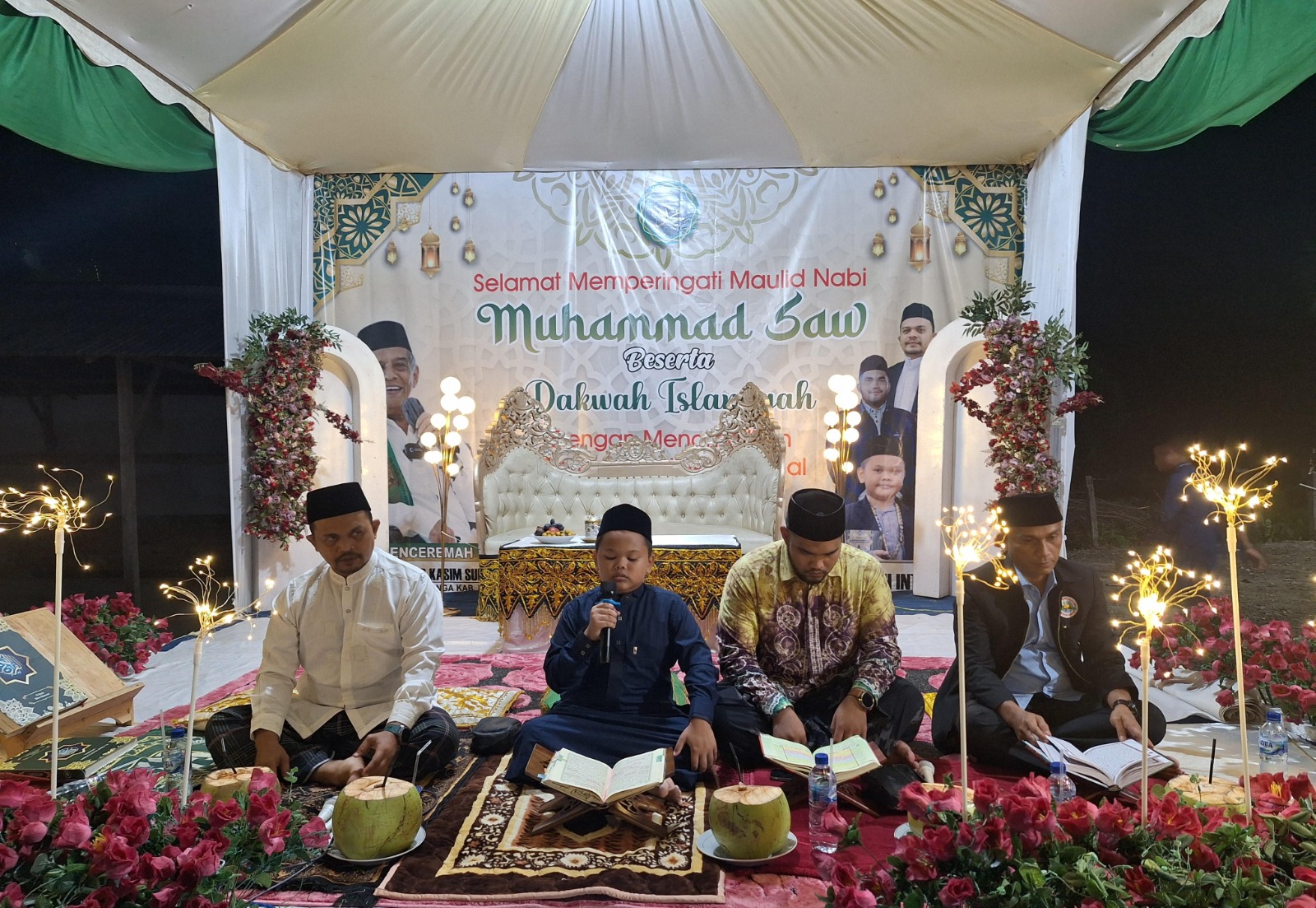 Empat Qori Nasional Meriahkan Maulid Nabi Muhammad SAW Di Beunot Idi Cut