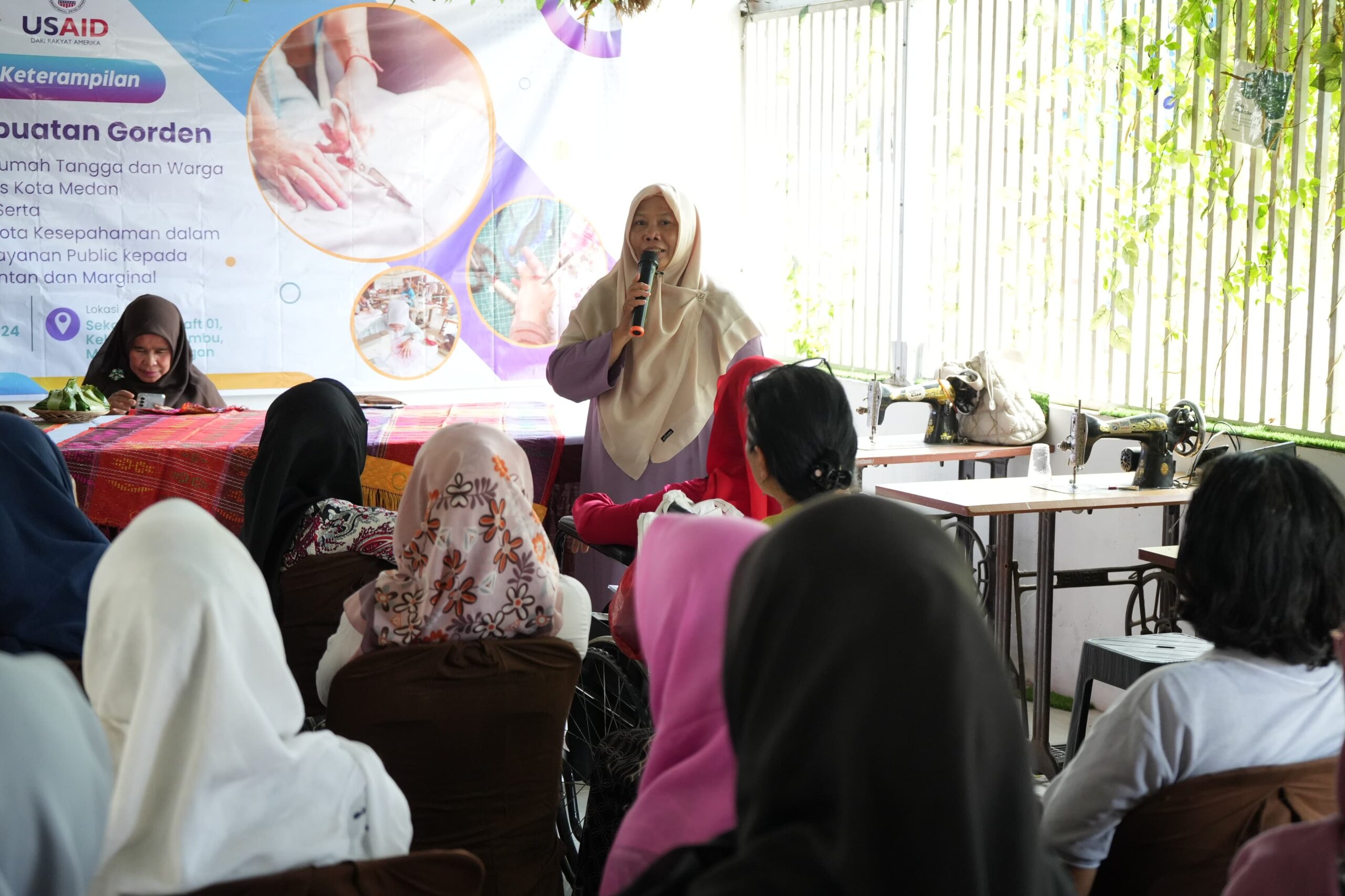 Bappeda Medan Beri Pelatihan Keterampilan Kepada Difabel Dan Wanita Kepala Rumah Tangga