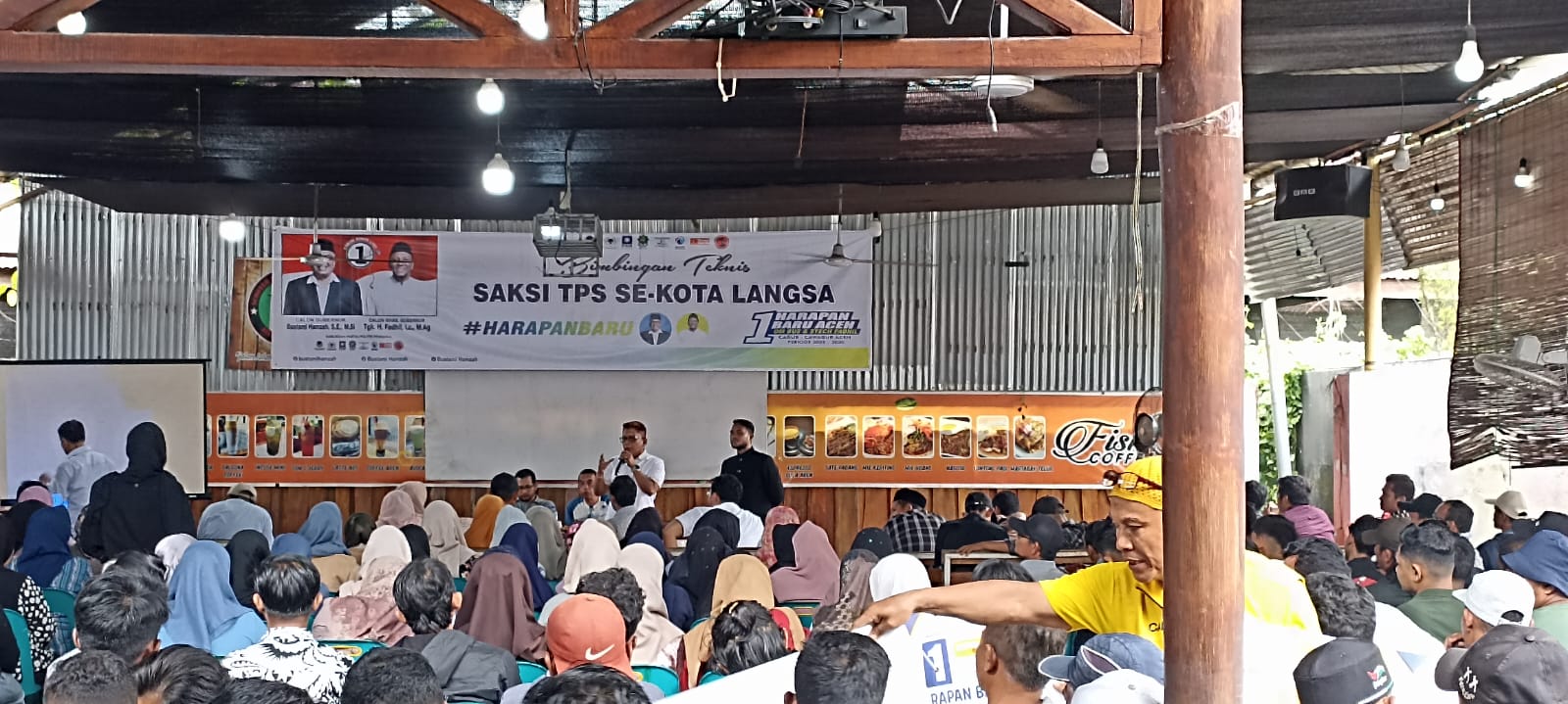 Ratusan Saksi Bustami - Fadhil Rahmi Ikut Bimtek Di Langsa