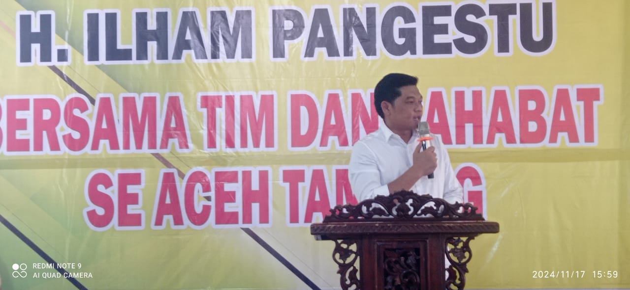 H. Ilham Pangestu Akan Prioritaskan Program Untuk Aceh Tamiang