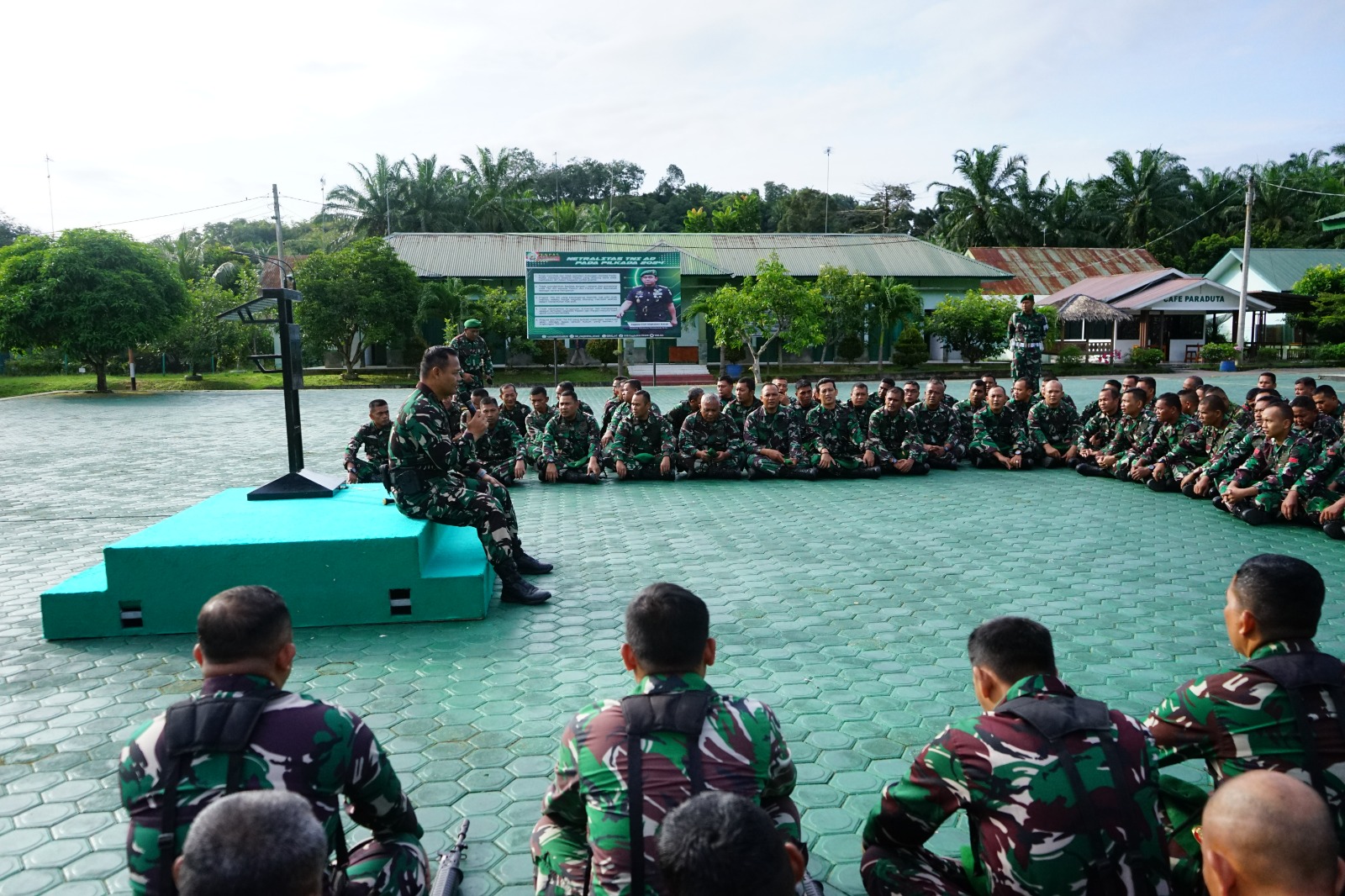 Dandim Aceh Tamiang Minta Para Anggota Tingkatkan Kualitas Kinerjanya