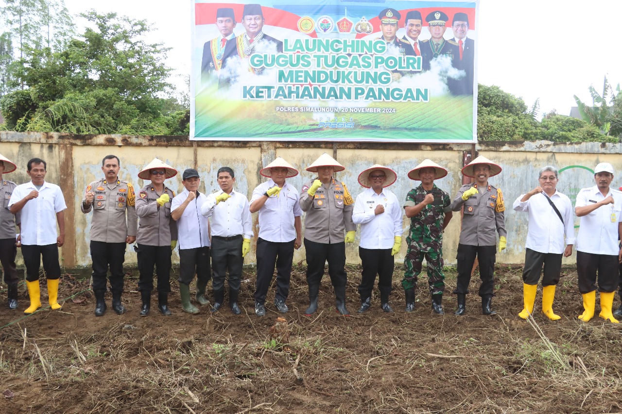 Polres Simalungun Launching Gugus Tugas Polri