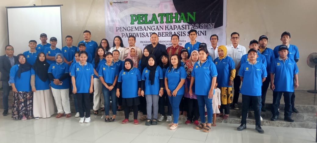 Disparbudpora Dairi Lakukan Pelatihan Pengembangan Kapasitas SDM Pariwisata Berbasis SKKN