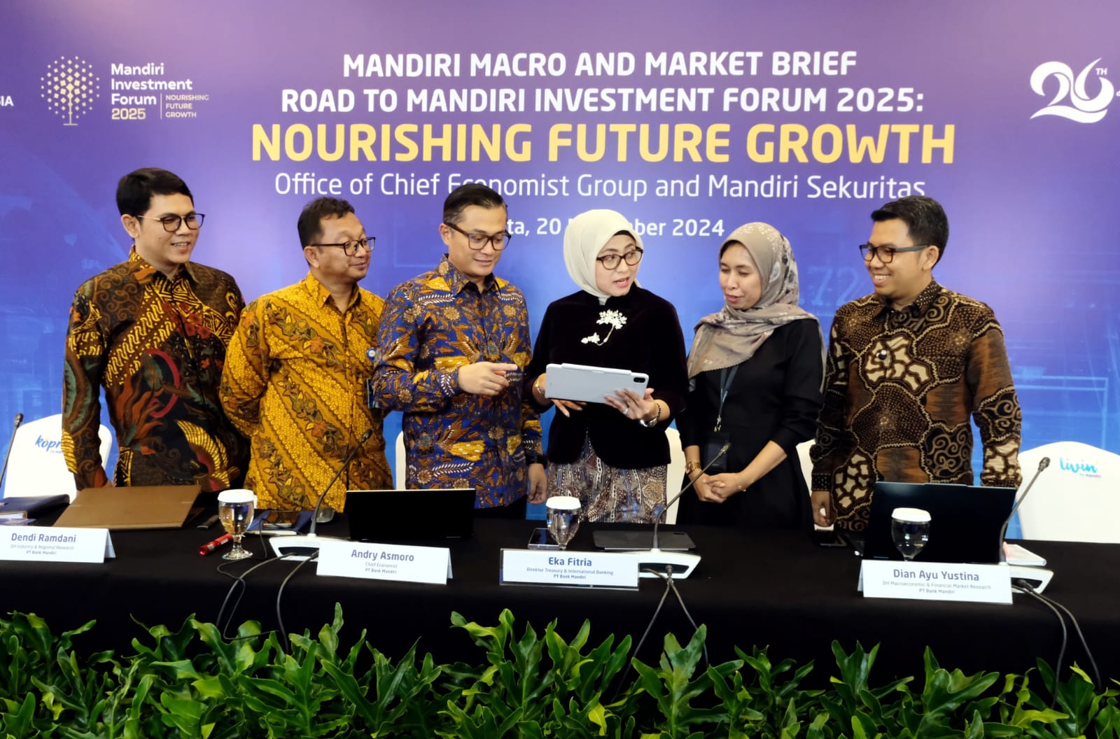 Ekonom Bank Mandiri Optimistis Ekonomi Indonesia Tetap Solid Di Tengah Dinamika Global