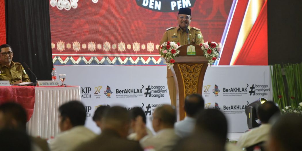 Pemerintah Aceh Gelar Rakorpimda Persiapan Pilkada Serentak 2024