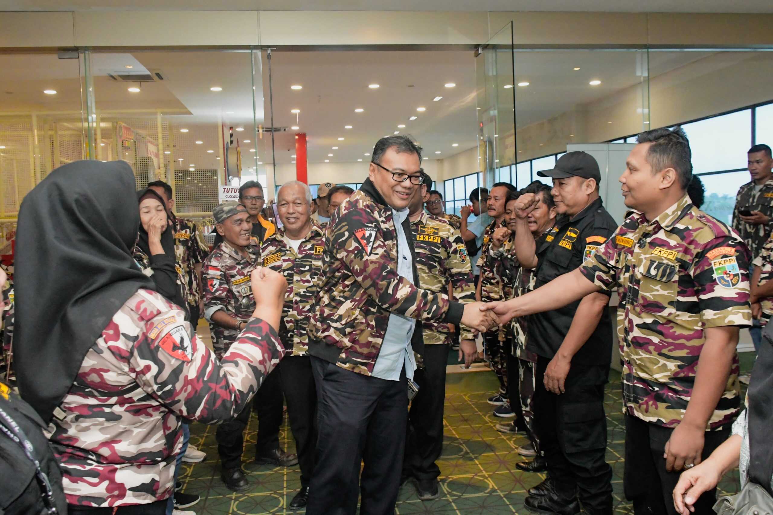 Relawan Cabang 0202 KB FKPPI Deliserdang Deklarasi Menangkan Paslon 02