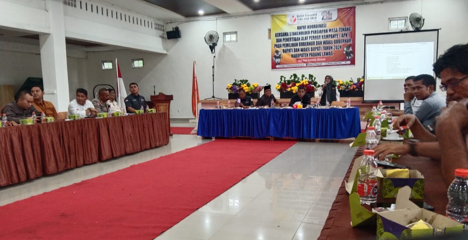 Bawaslu Palas Gelar Rakor Persiapan Masa Tenang Dan Penertiban APK