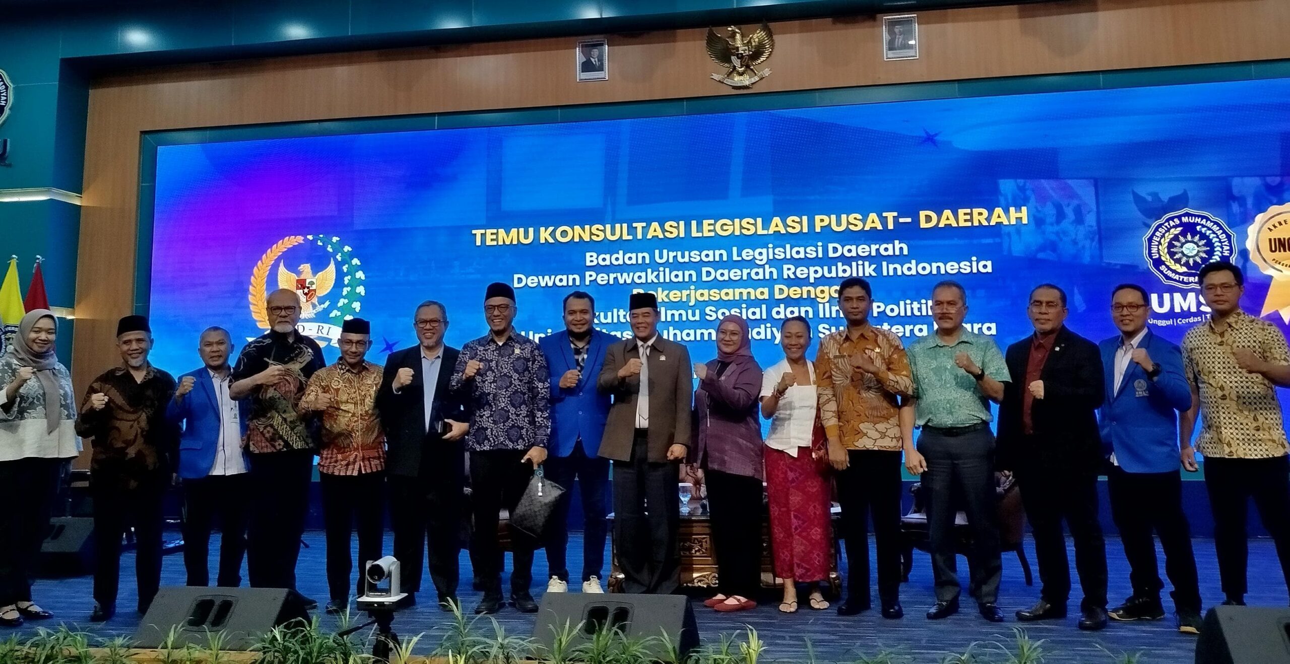 BULD DPD RI Bahas Tata Kelola Pemerintahan Desa Di UMSU