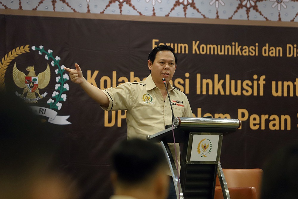 Pimpinan DPD Berkomitmen Membawa Lembaga Itu Berwibawa, Inklusif Dan Kolaboratif