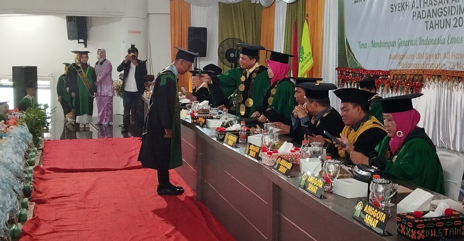 416 Mahasiswa UIN Syahada Padangsidimpuan Diwisuda