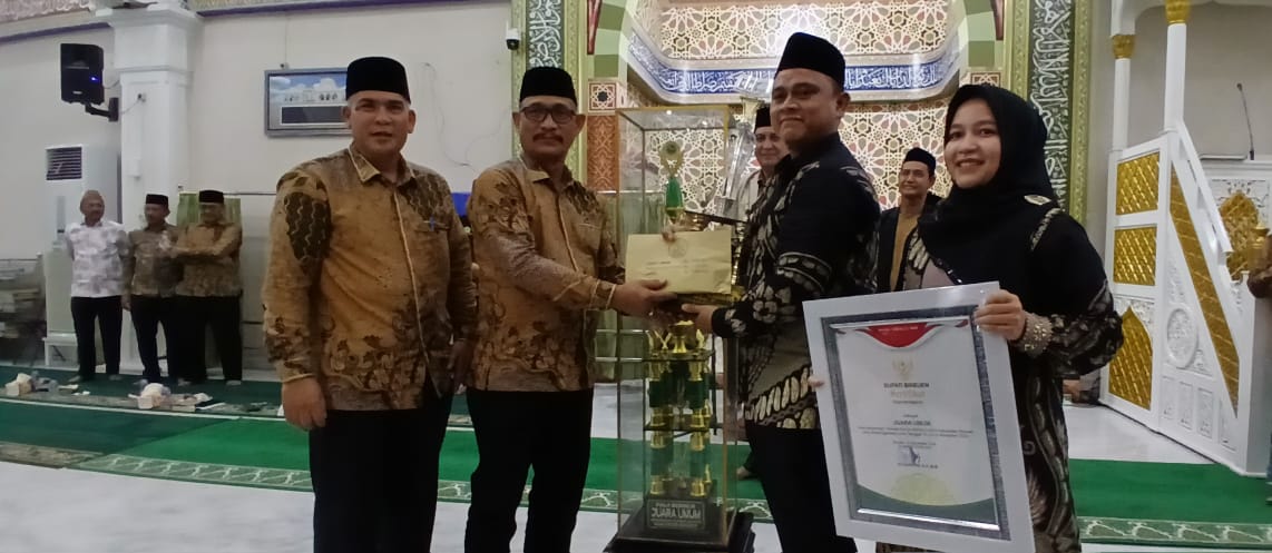 Pj Bupati Jalaluddin Tutup MTQ XXXVII, Kota Juang Juara Umum