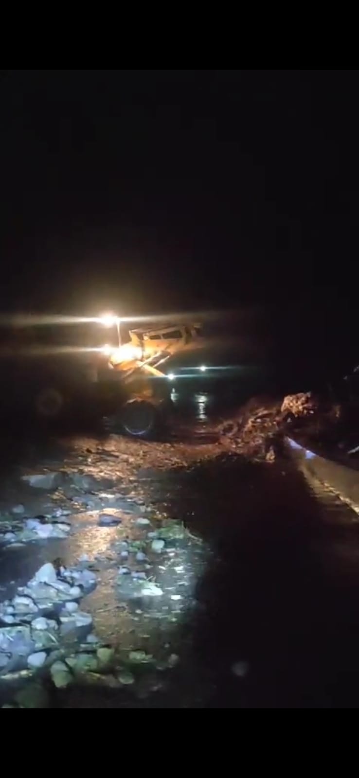 4 Titik Jalur Medan - Berastagi Tertimbun Longsor