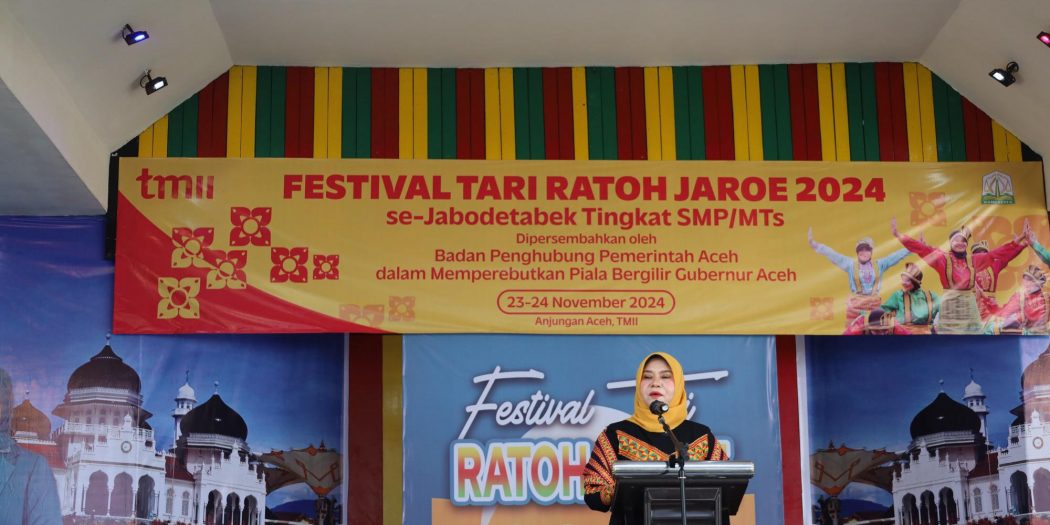 Buka Festival Tari Ratoh Jaroe, Pj Ketua Dekranasda Aceh: Terima Kasih