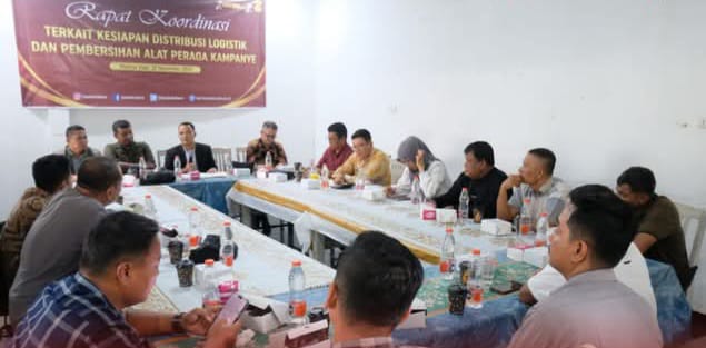 Rakor Kesiapan Distribusi Logistik Pilkada Di Batubara
