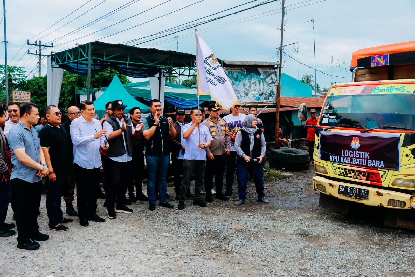 Logistik Pilkada Didistribusikan, Masyarakat Batubara Diimbau Gunakan Hak Pilih