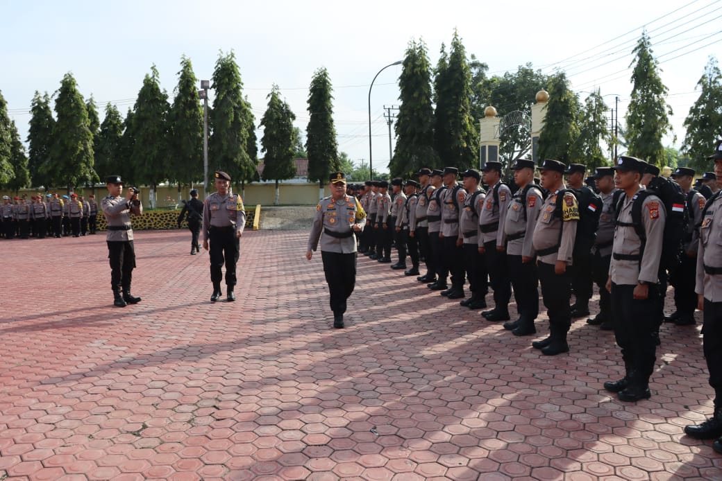 Kapolres Aceh Tamiang: Keamanan Dan Ketertiban Prioritas Utama Saat Pemungutan Suara